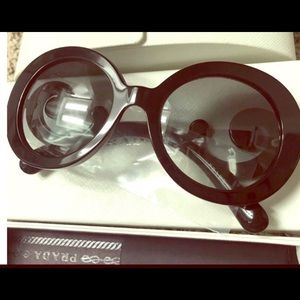 Prada Black Baroque sunglasses